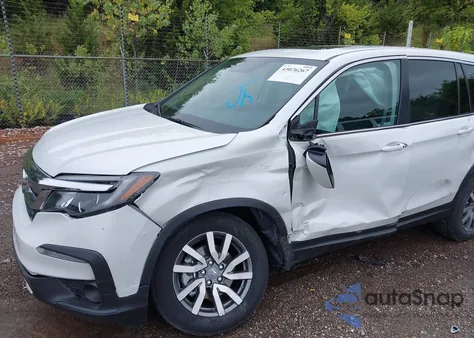 2022 Honda Pilot Awd Ex-L z USA, uszkodzony, nr VIN 5FNYF6H52NB020795